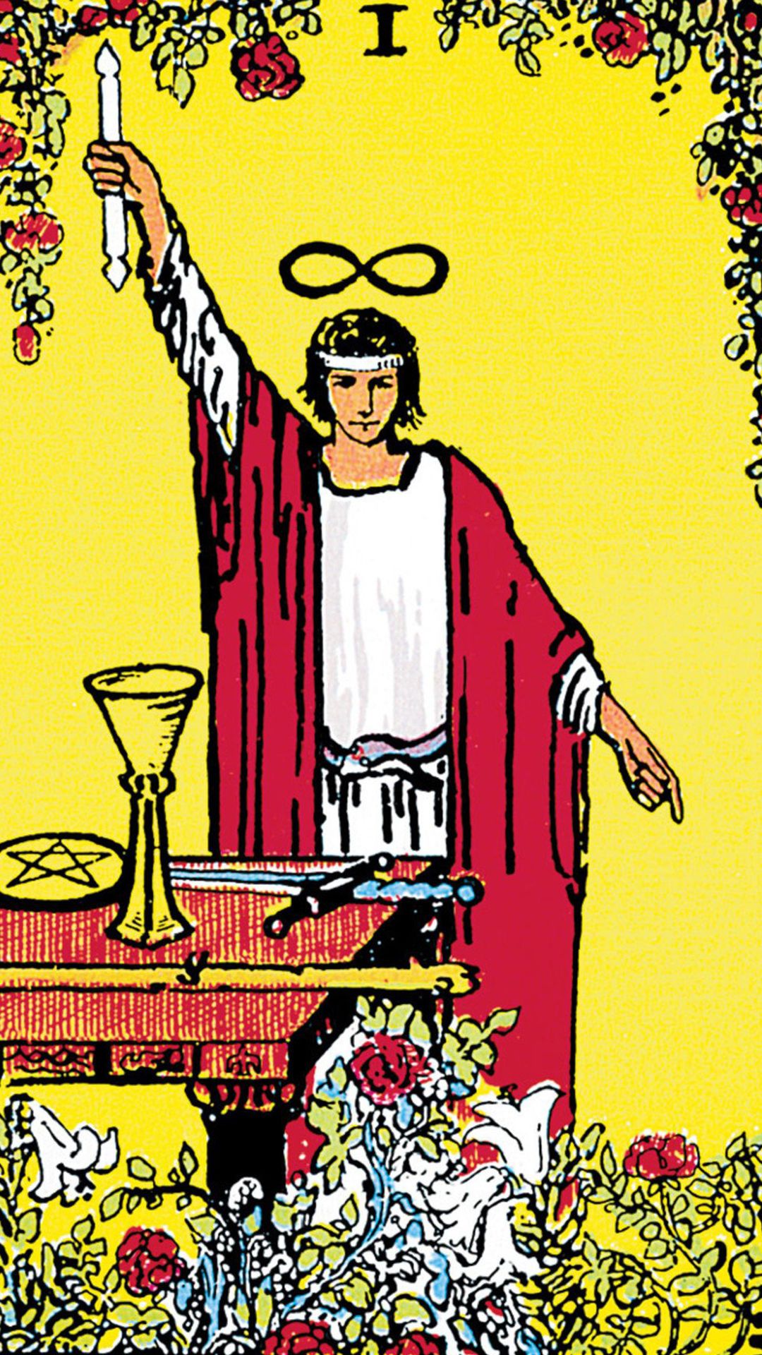 Significado de la carta del tarot El Mago