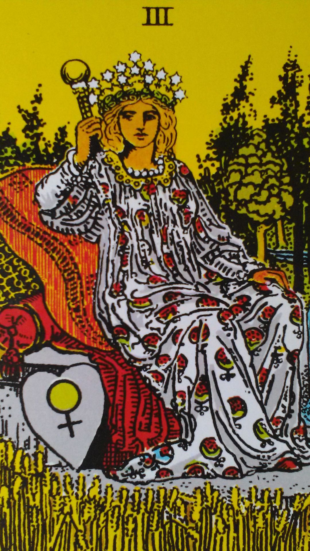 Significado de la carta del tarot La Emperatriz