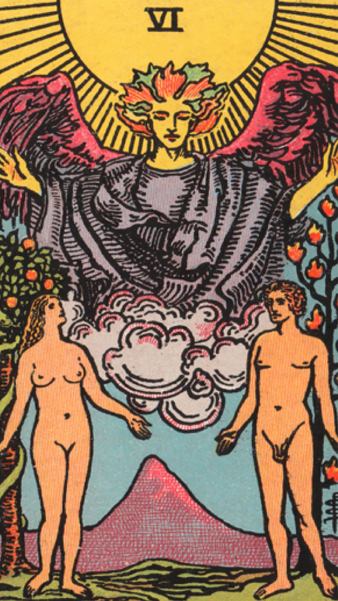 Significado de la carta del tarot Los Enamorados