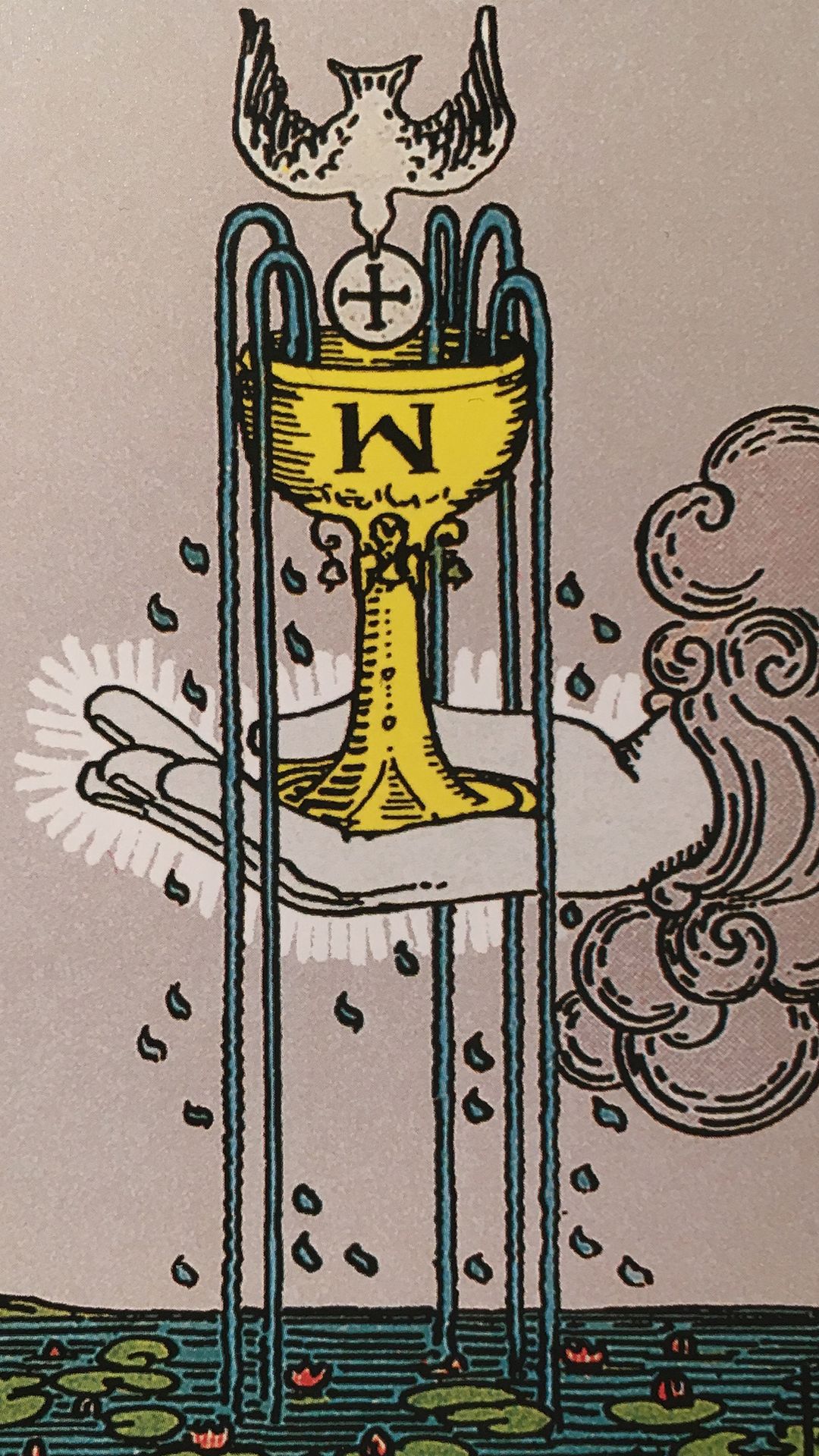 Significado de la carta del tarot As de Copas