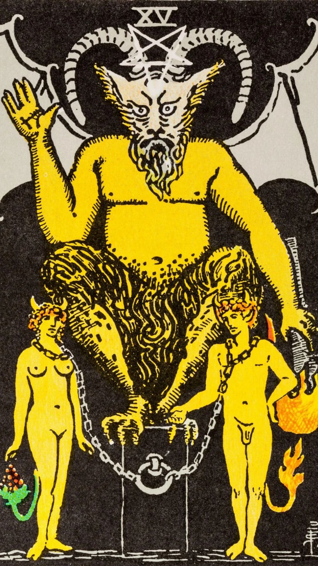Significado de la carta del tarot El Diablo