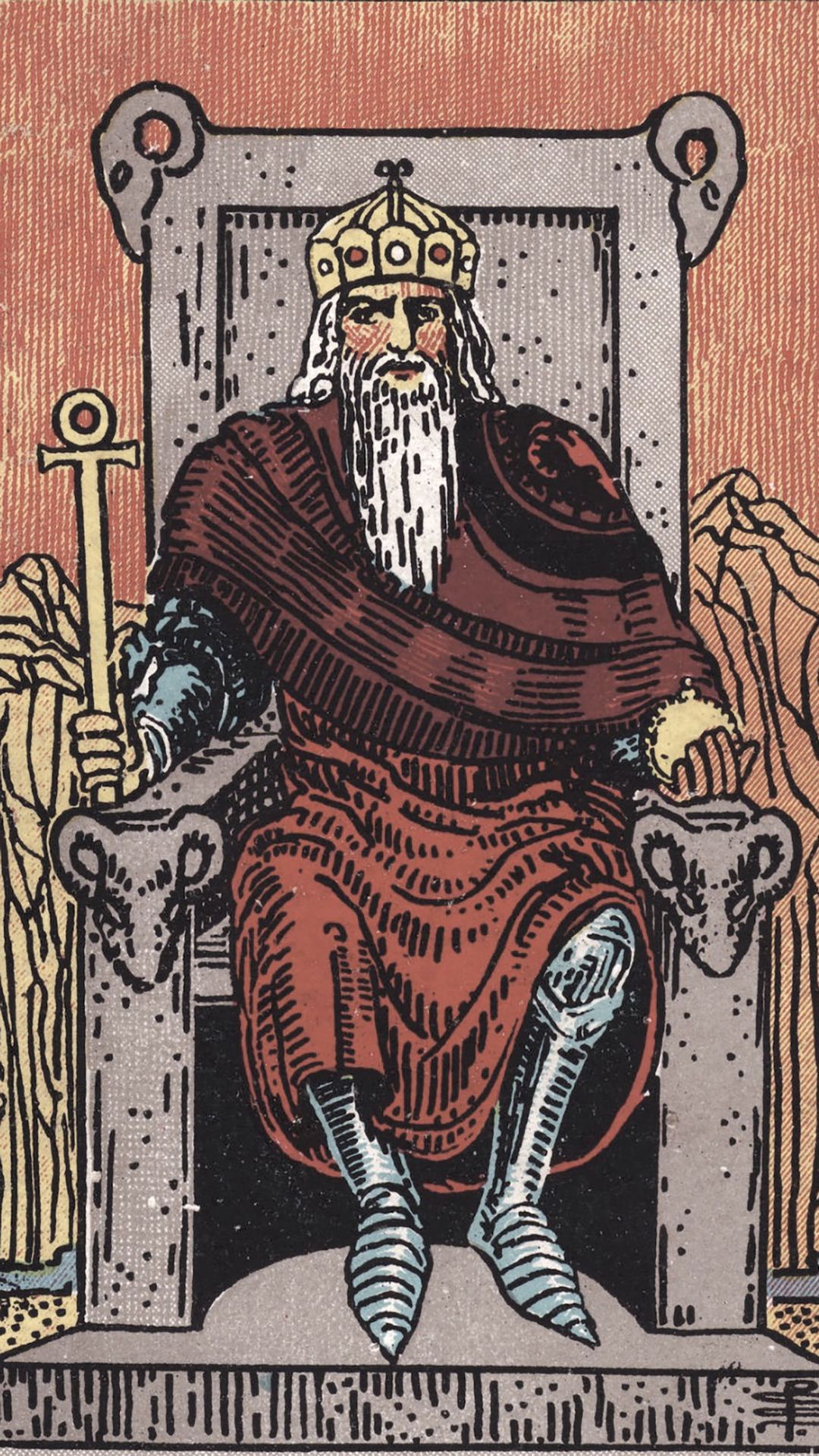 Significado de la carta del tarot El Emperador