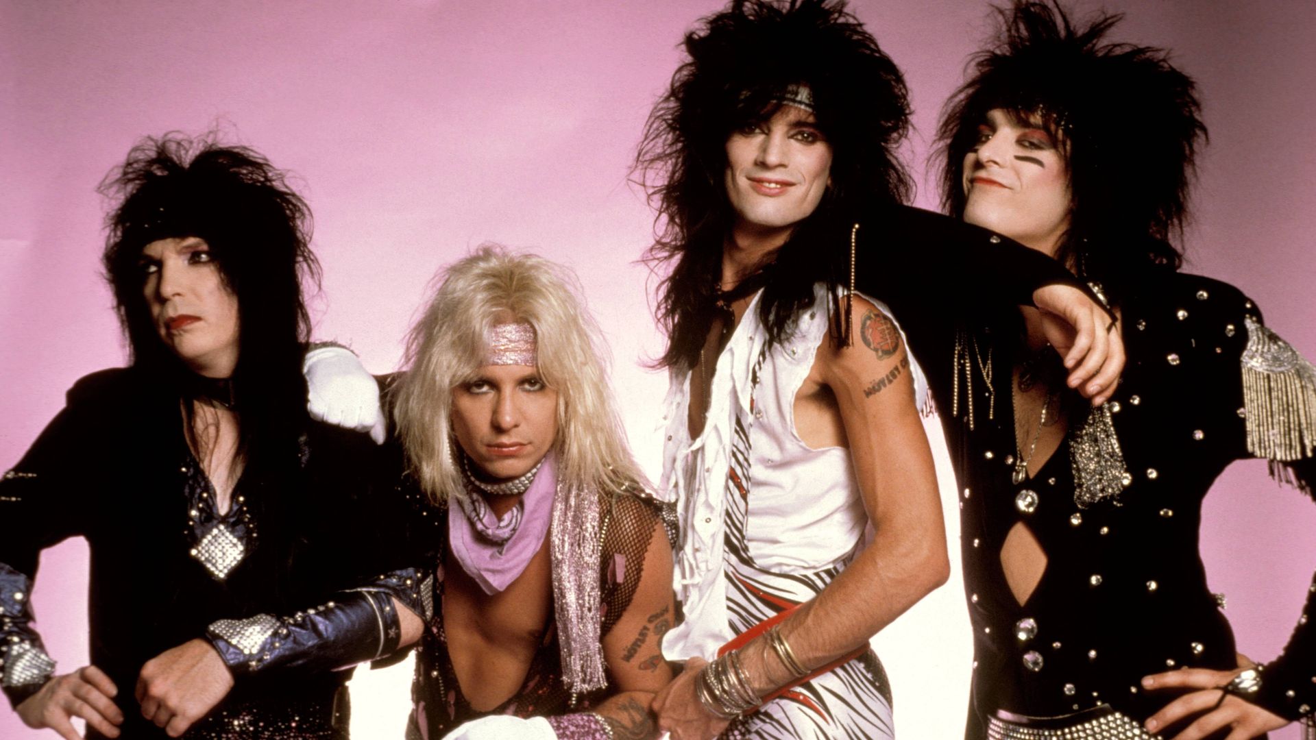 Mötley Crüe en los 80