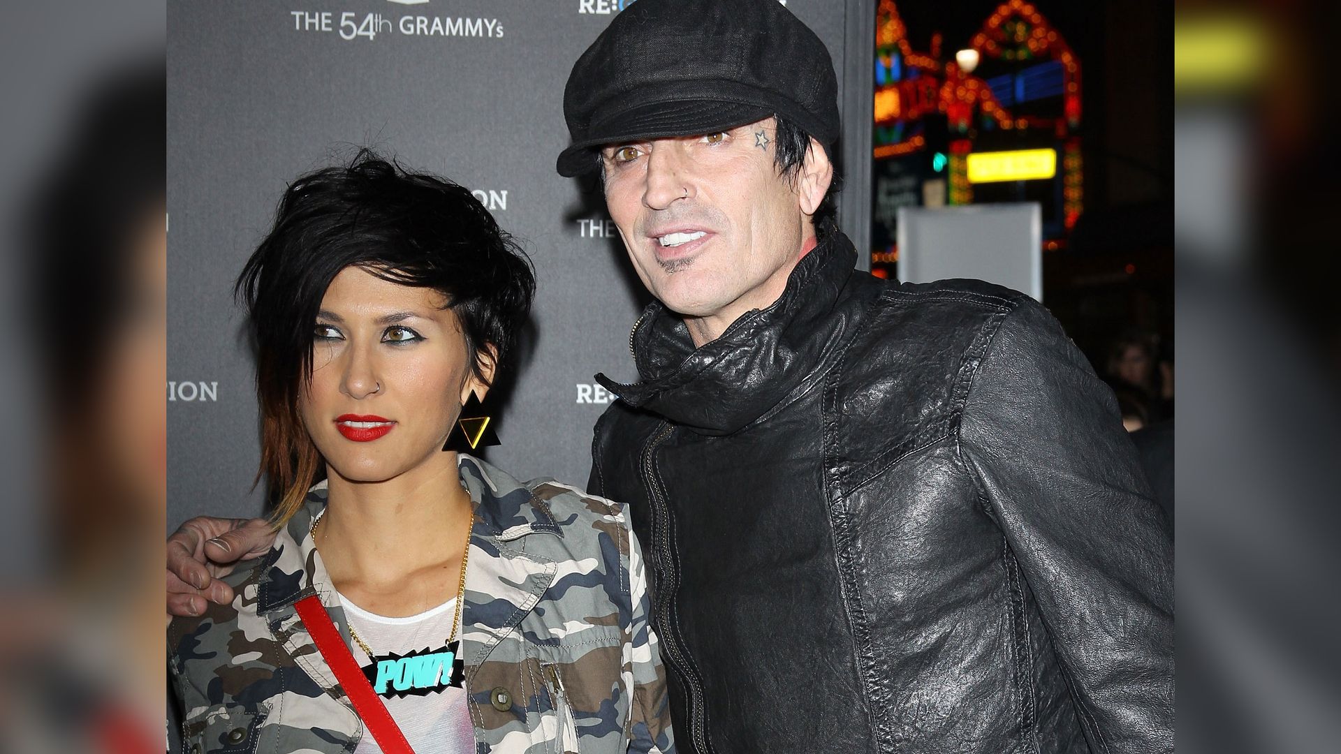 Tommy Lee y Sofia Toufa