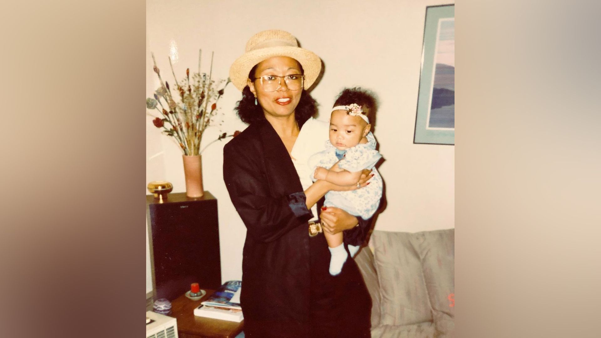 Tati Gabrielle con su madre