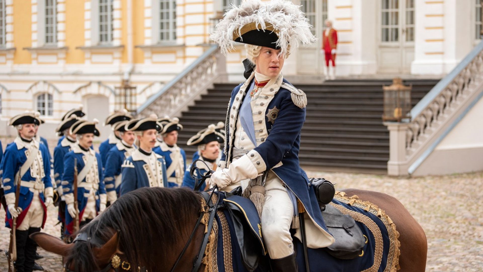 Joseph Quinn en la serie Catherine the Great