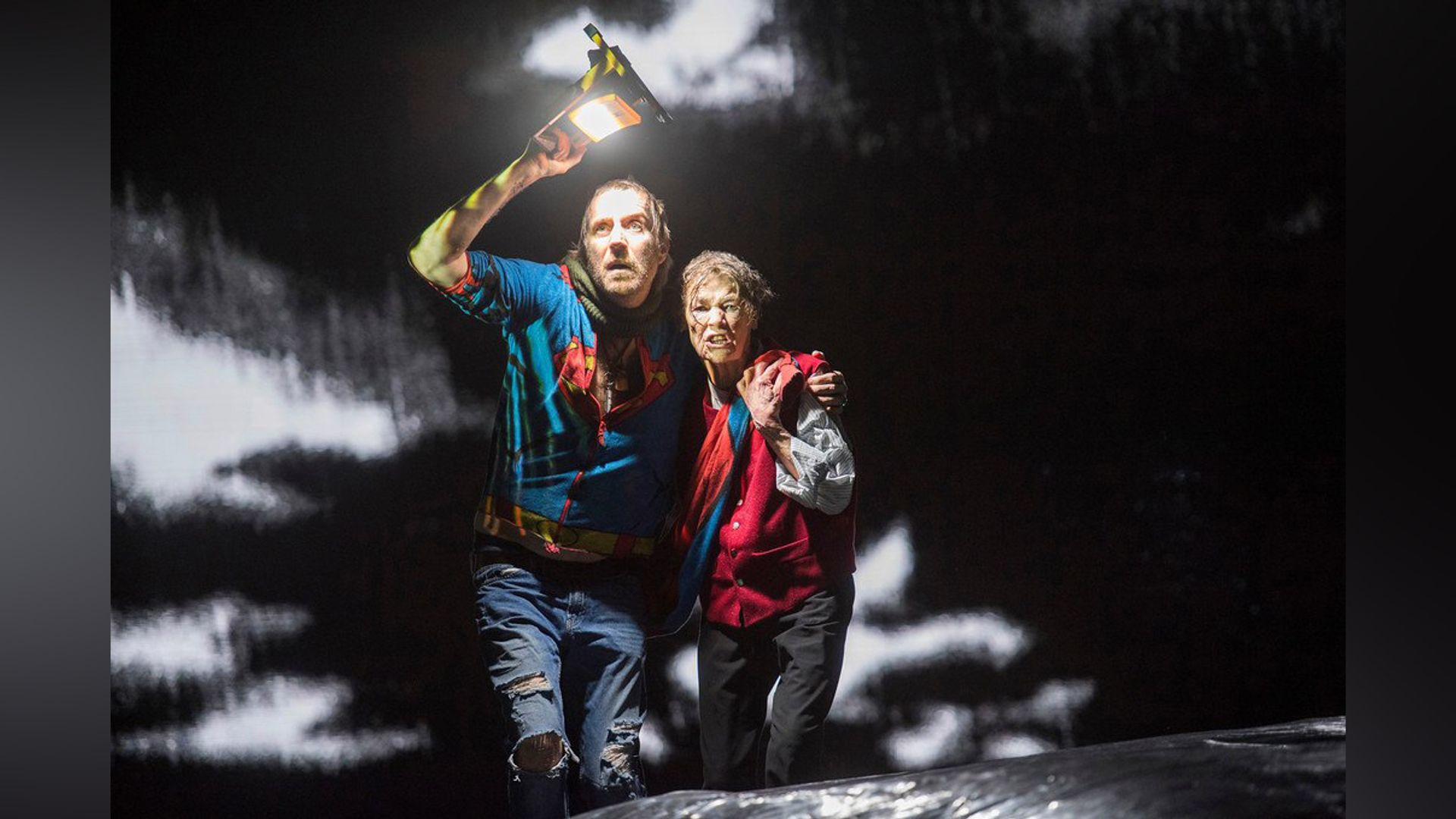 Rhys Ifans en la obra 'King Lear'