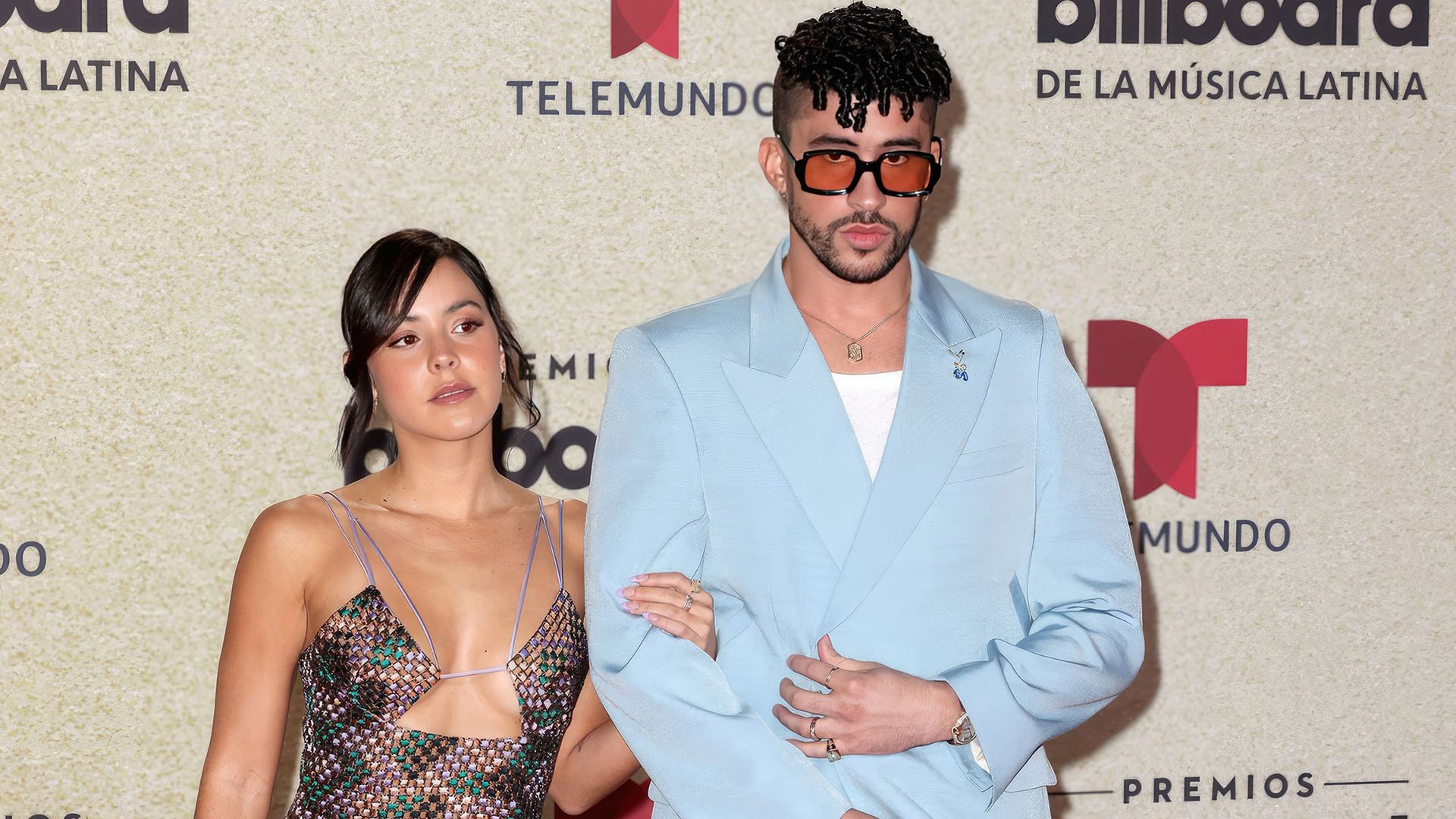 Bad Bunny y Gabriela Berlingeri