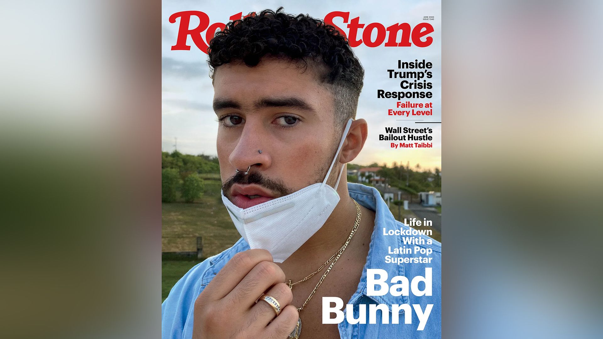 Bad Bunny en la portada Rolling Stone