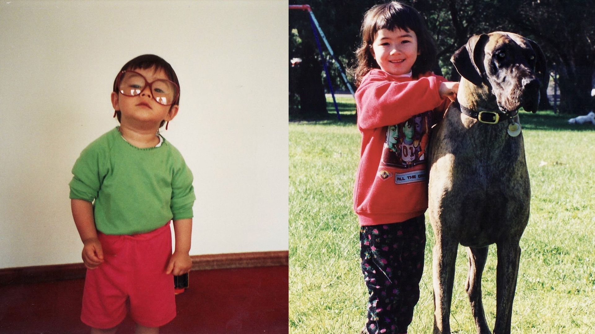 Natasha Liu Bordizzo de niña