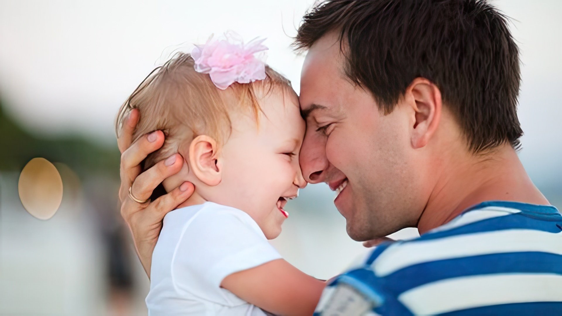 Sagitario es especialmente cálido con su hija