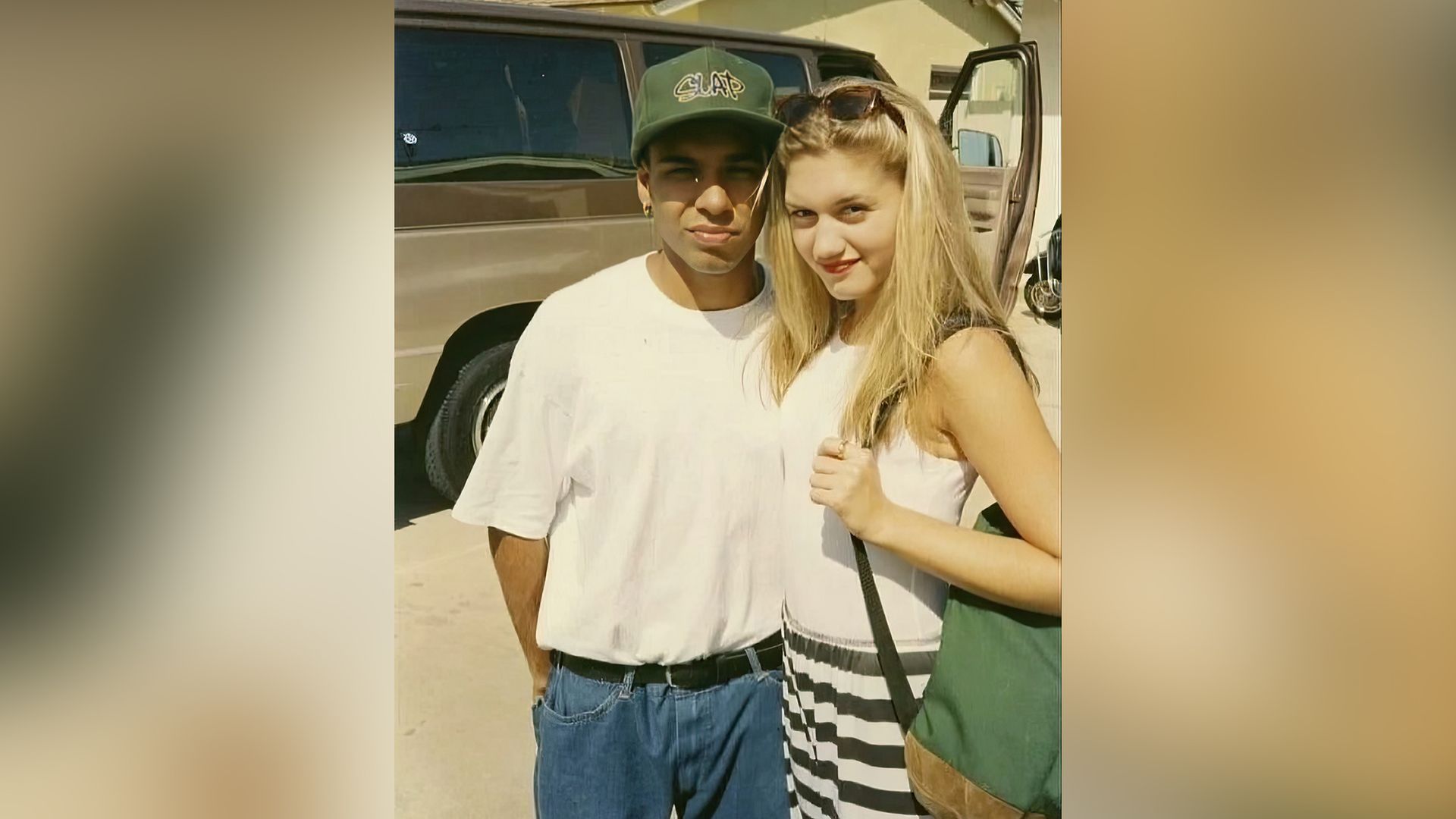 Gwen Stefani y Tony Kanal en su juventud