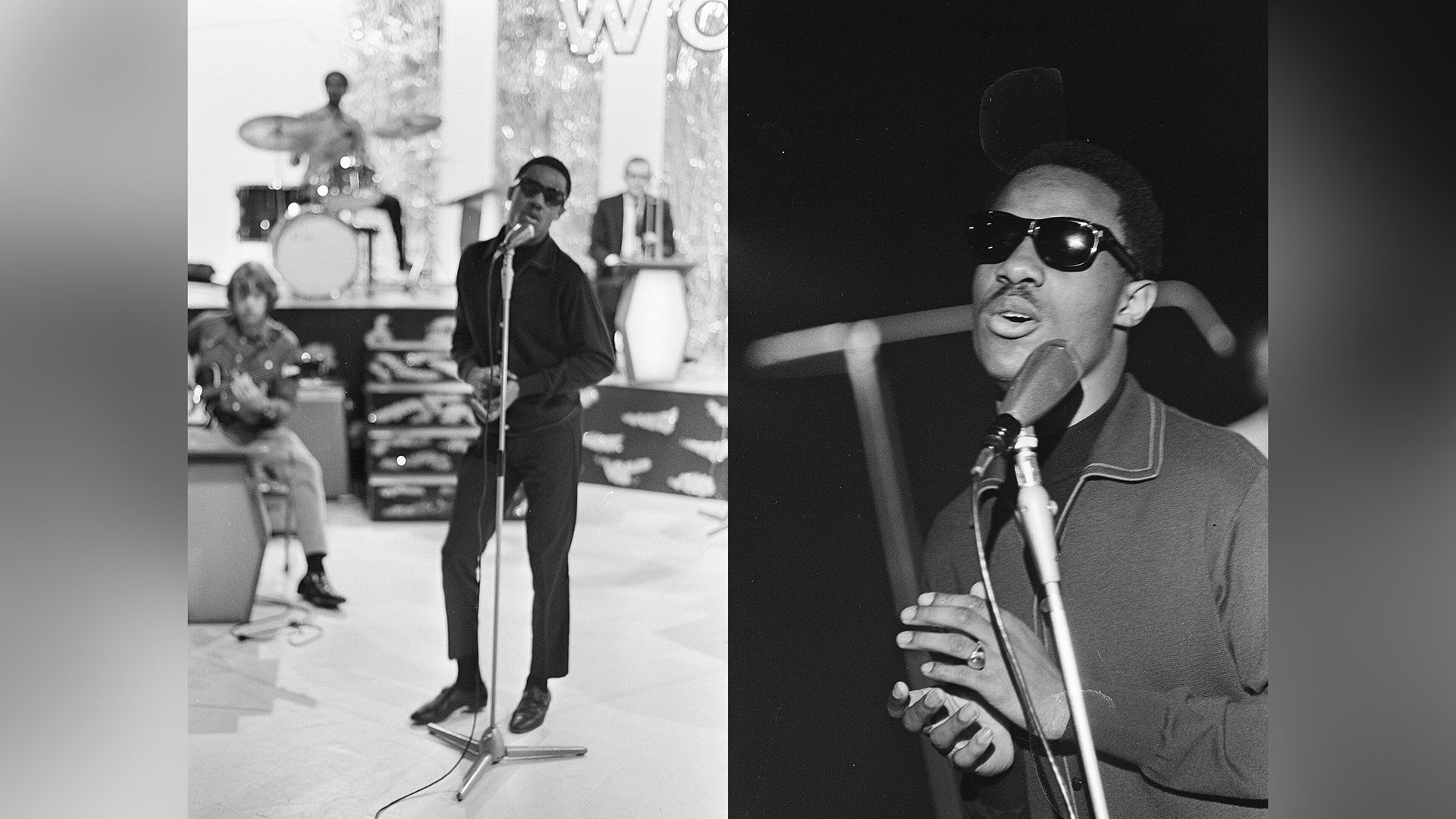Stevie Wonder en su juventud