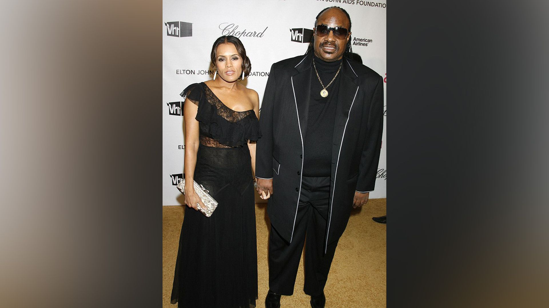 Stevie Wonder y Karen Millard