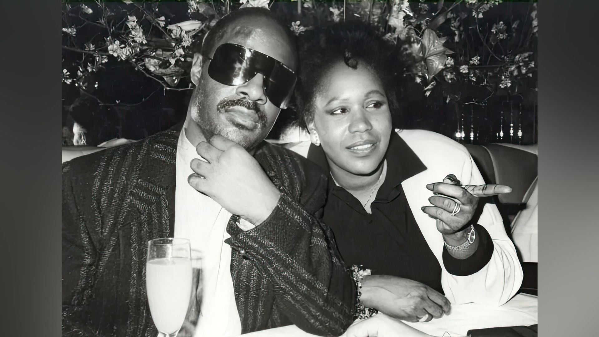 Stevie Wonder y Yolanda Simmons