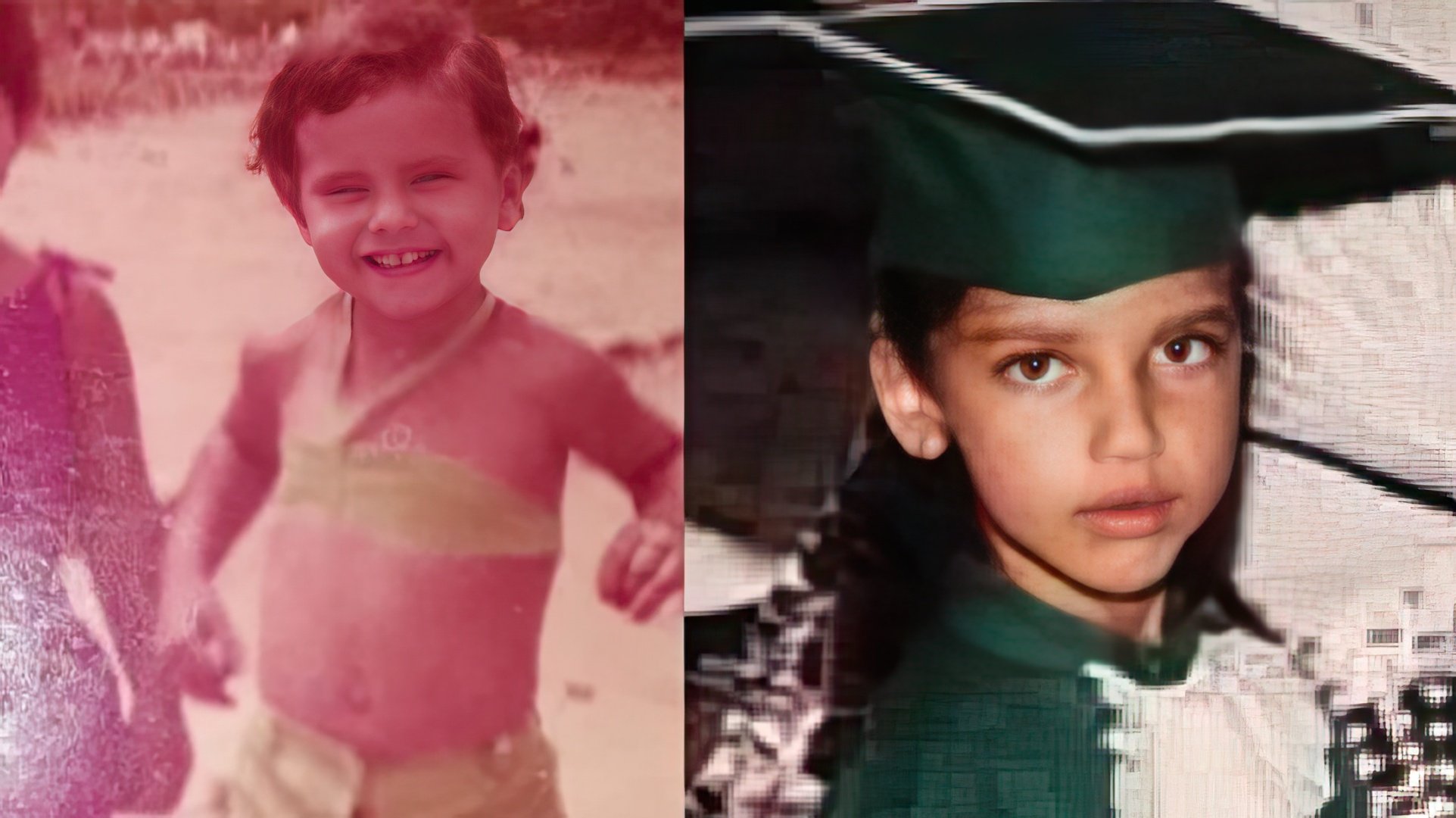 Adriana Lima de niña