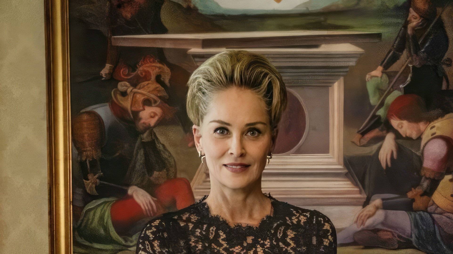 Sharon Stone en la serie 'The New Pope' (2020)