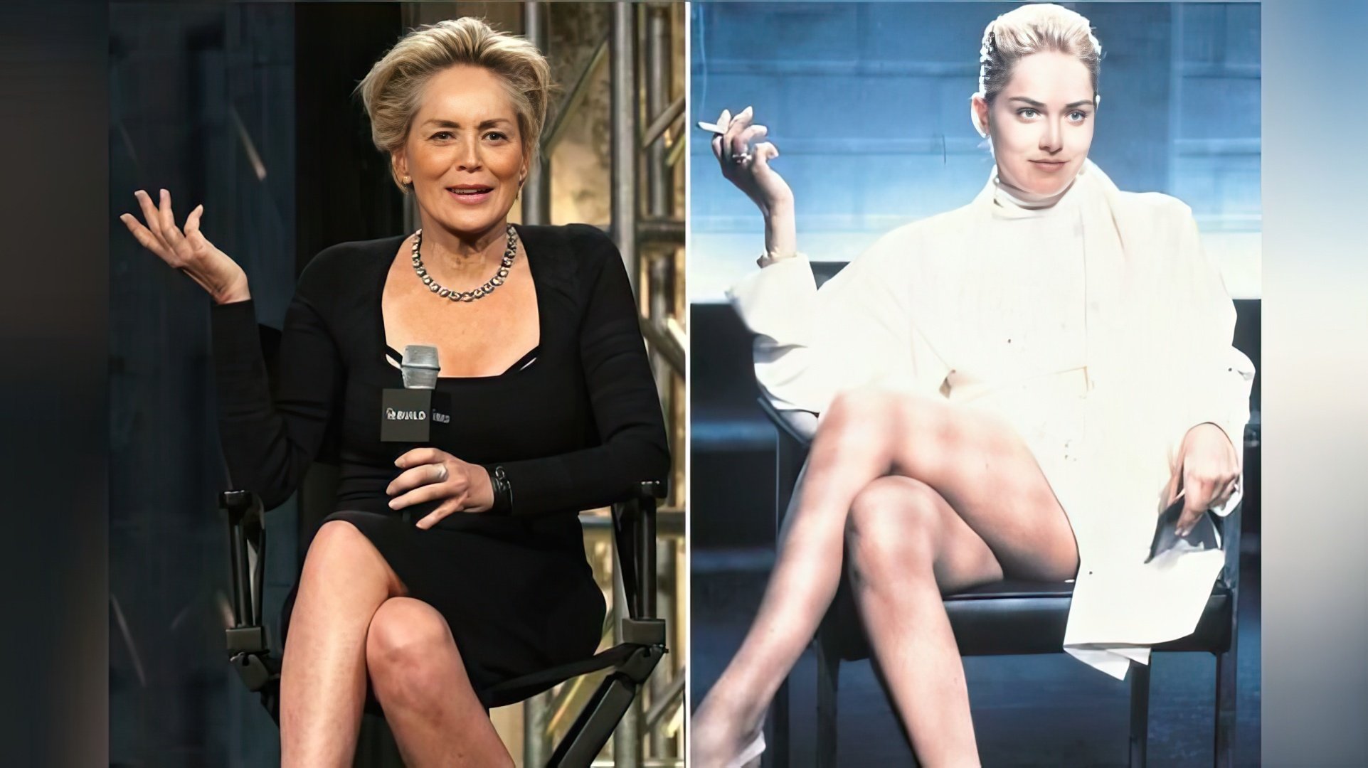 Sharon Stone: Antes y Ahora