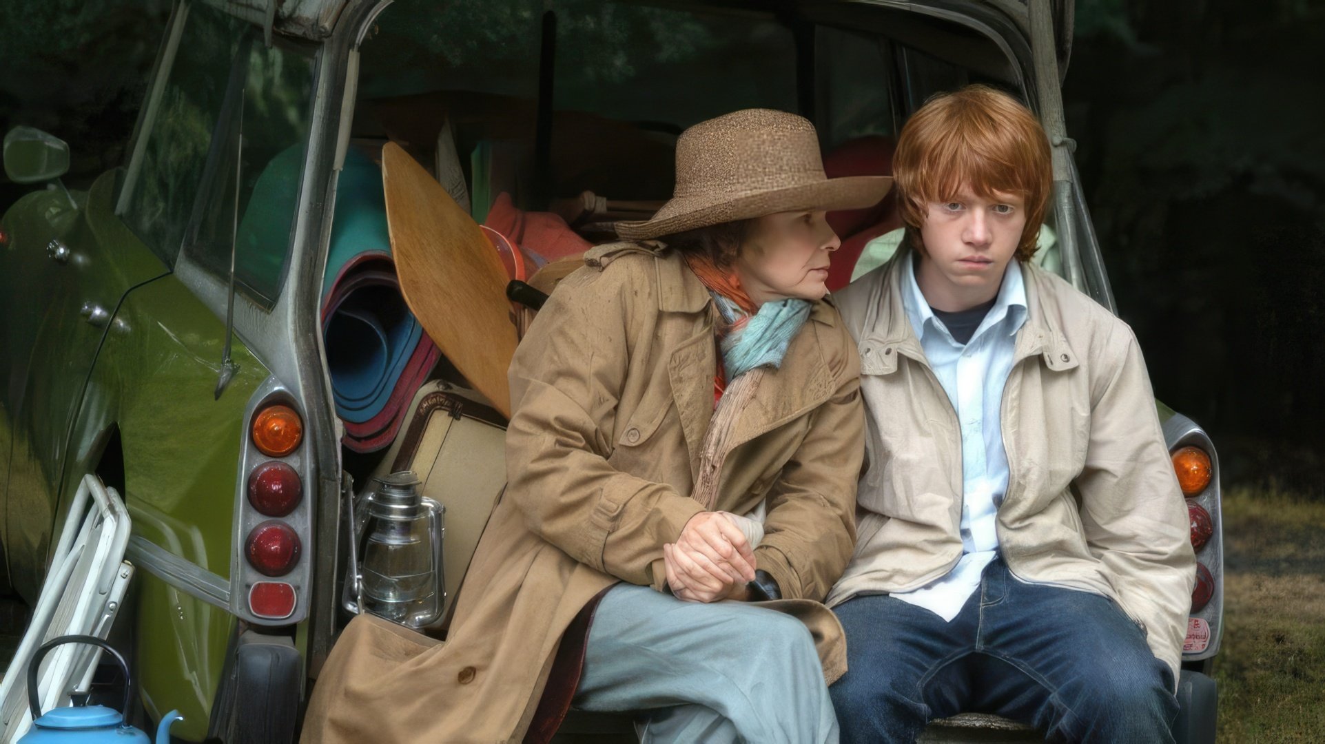 Una escena de 'Driving Lessons'