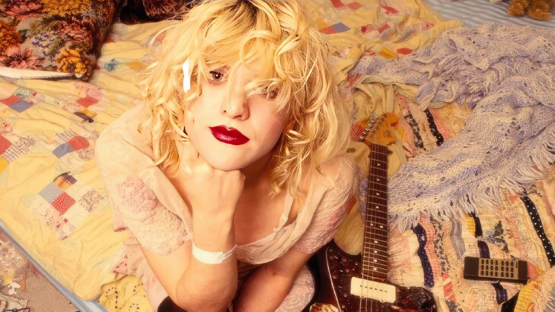 Courtney Love en su juventud