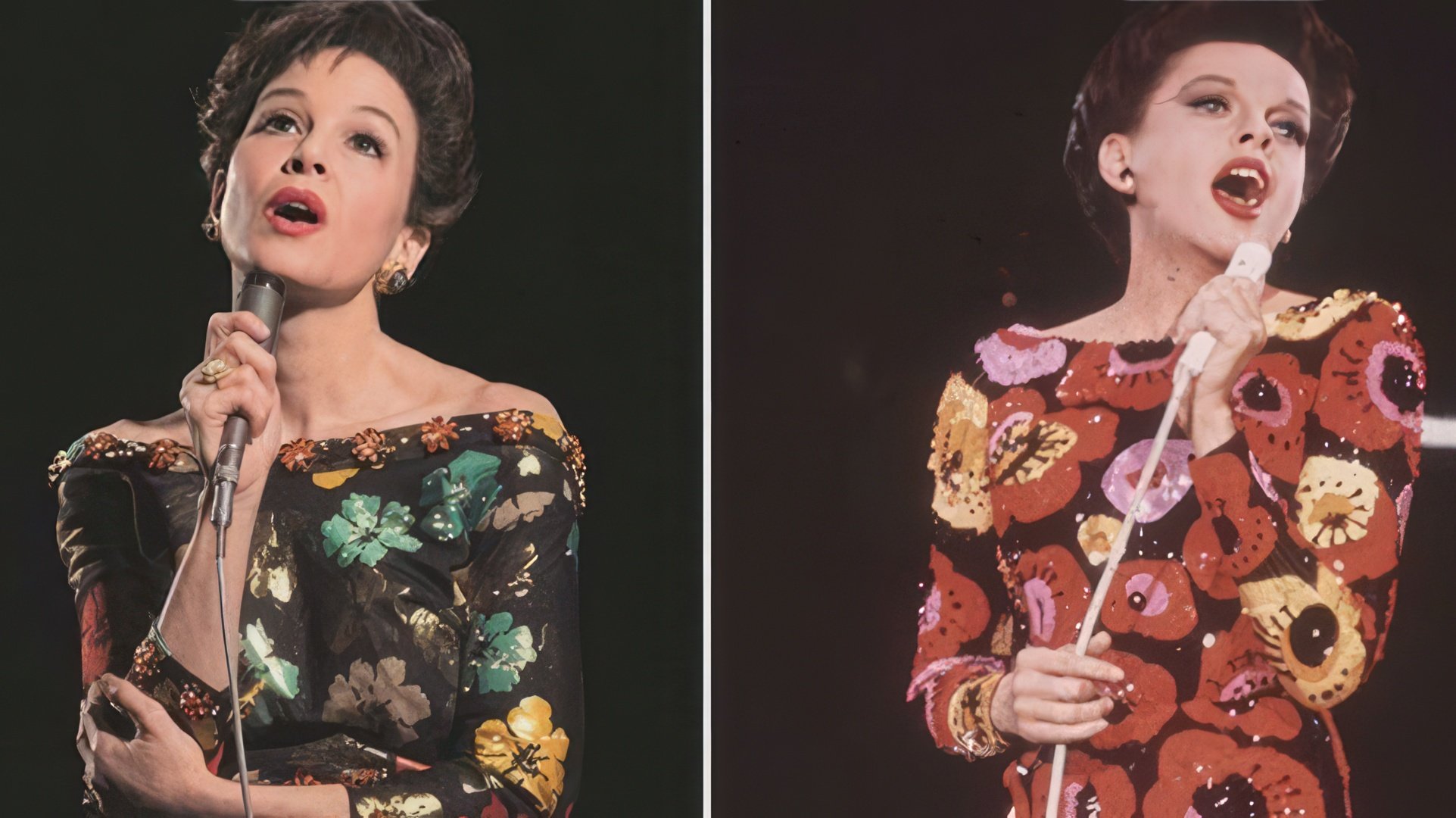 Renee Zellweger y Judy Garland