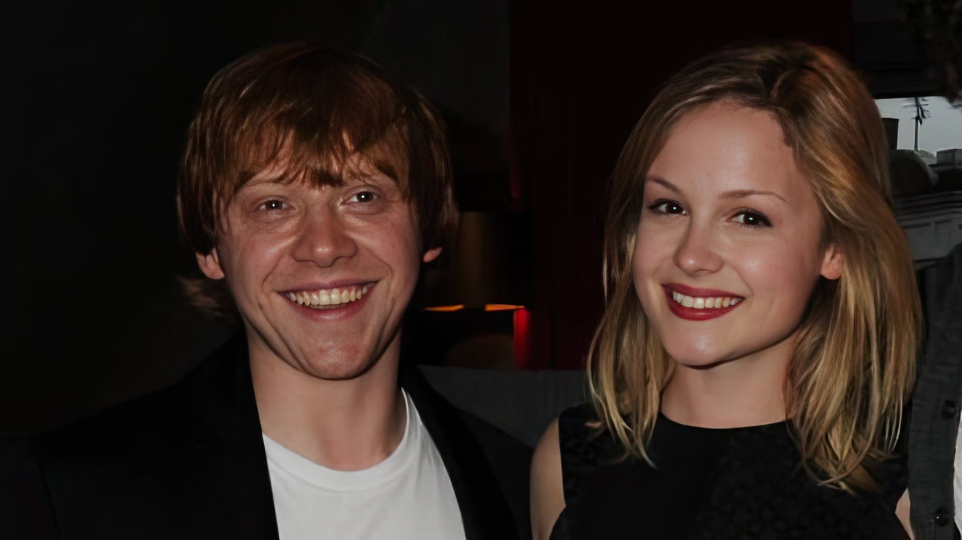 Rupert Grint y Kimberley Nixon