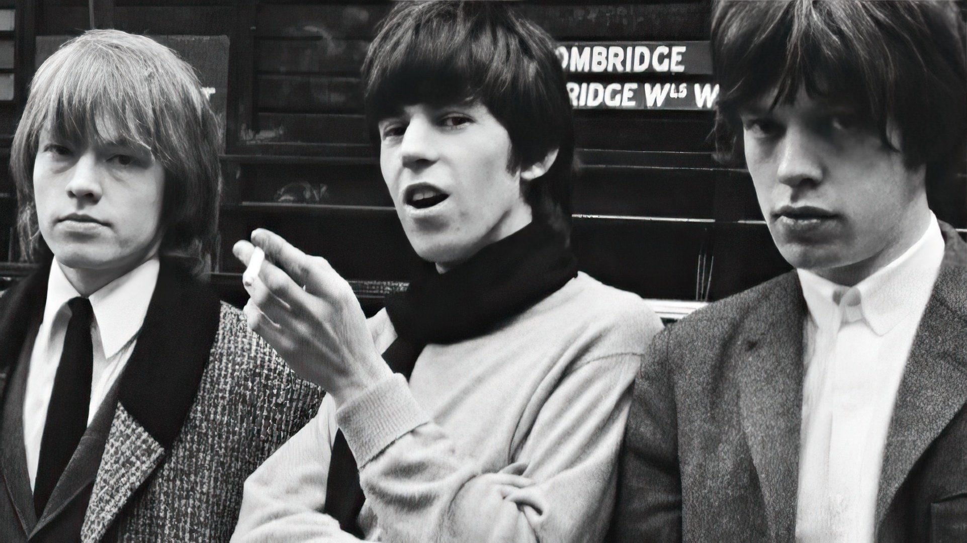 Brian Jones, Keith Richards y Mick Jagger