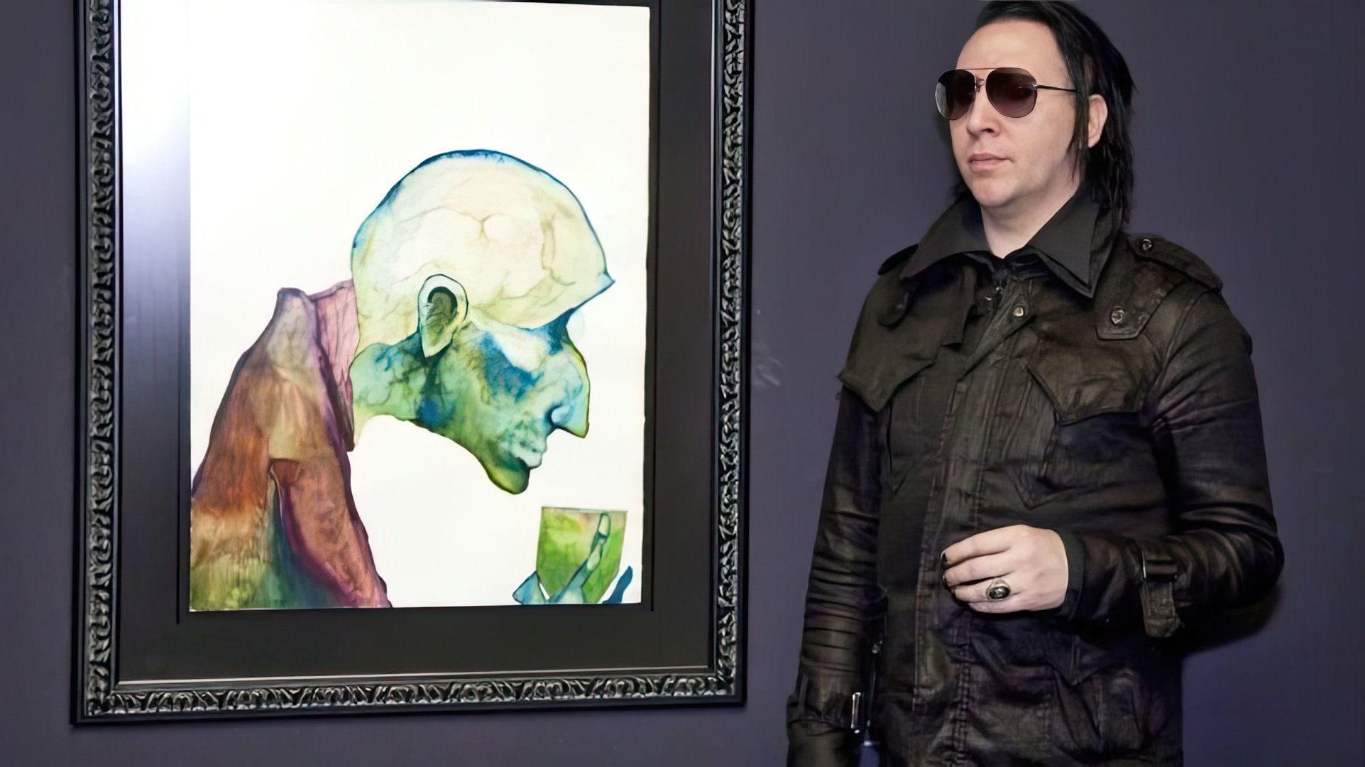 Manson tiene su propia galería de arte