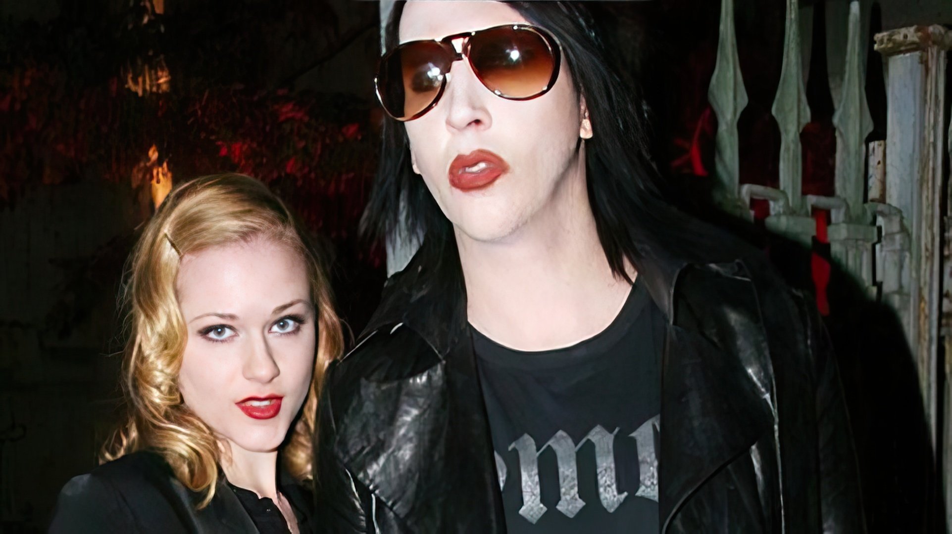 Marilyn Manson y Evan Rachel Wood