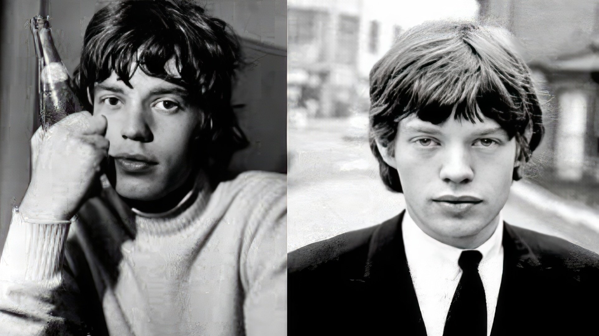 Mick Jagger de joven