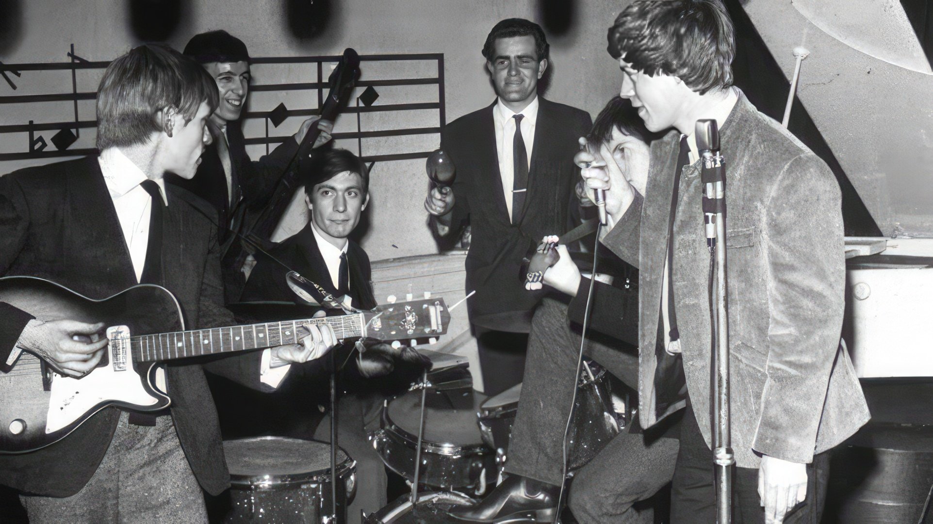 La primera actuación de The Rolling Stones