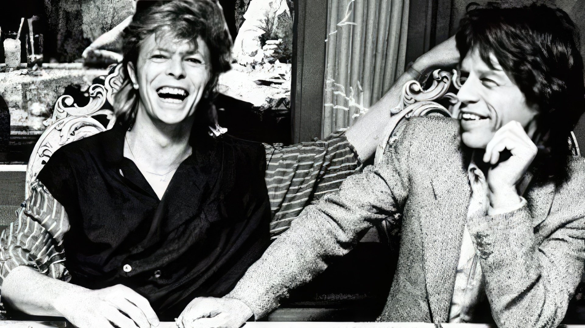 Con David Bowie