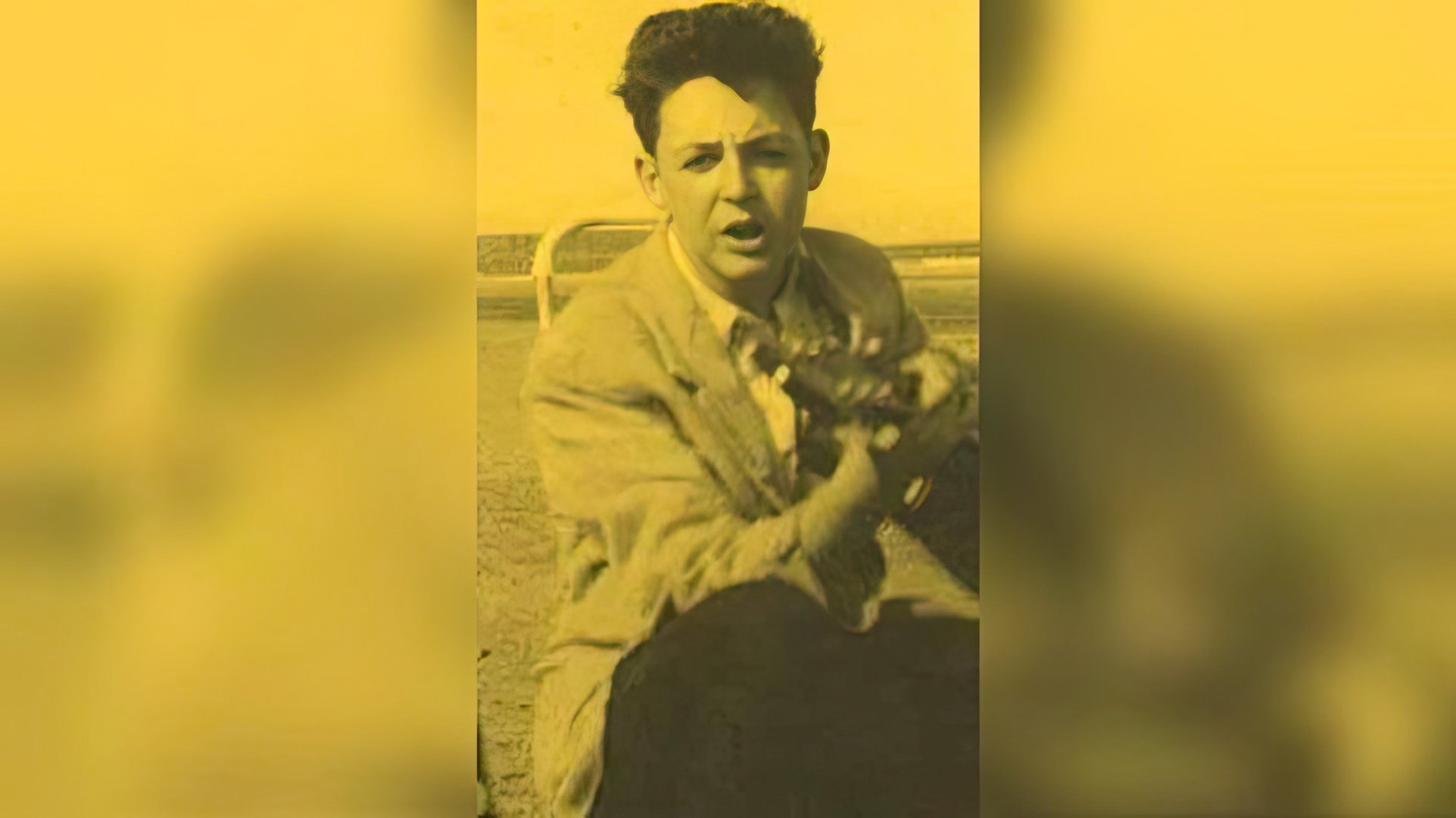 Paul McCartney en sus años escolares