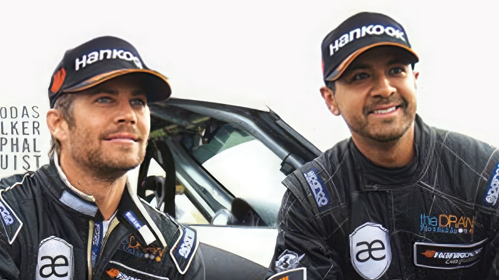 Paul Walker y su amigo, el piloto de carreras Roger Rodas