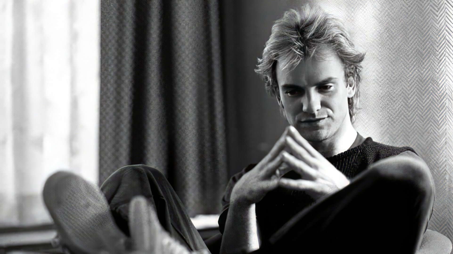 En la era de The Police, Sting era conocido como un peleador y una figura escandalosa