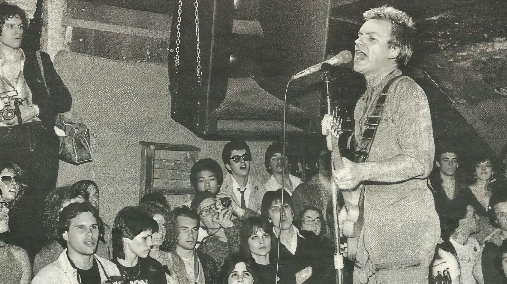 The Police actuando en CBGB