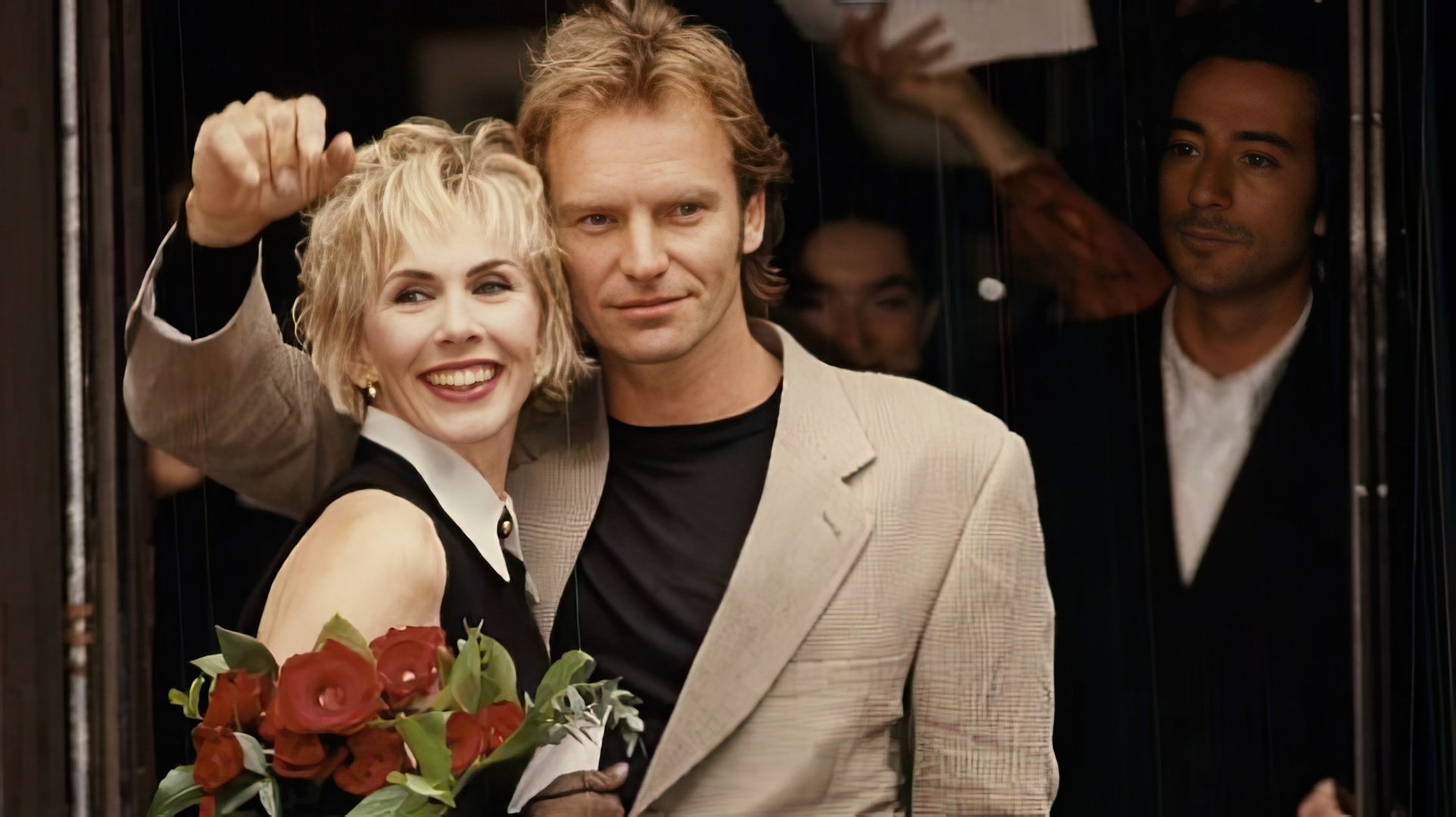 Sting y Trudie Styler
