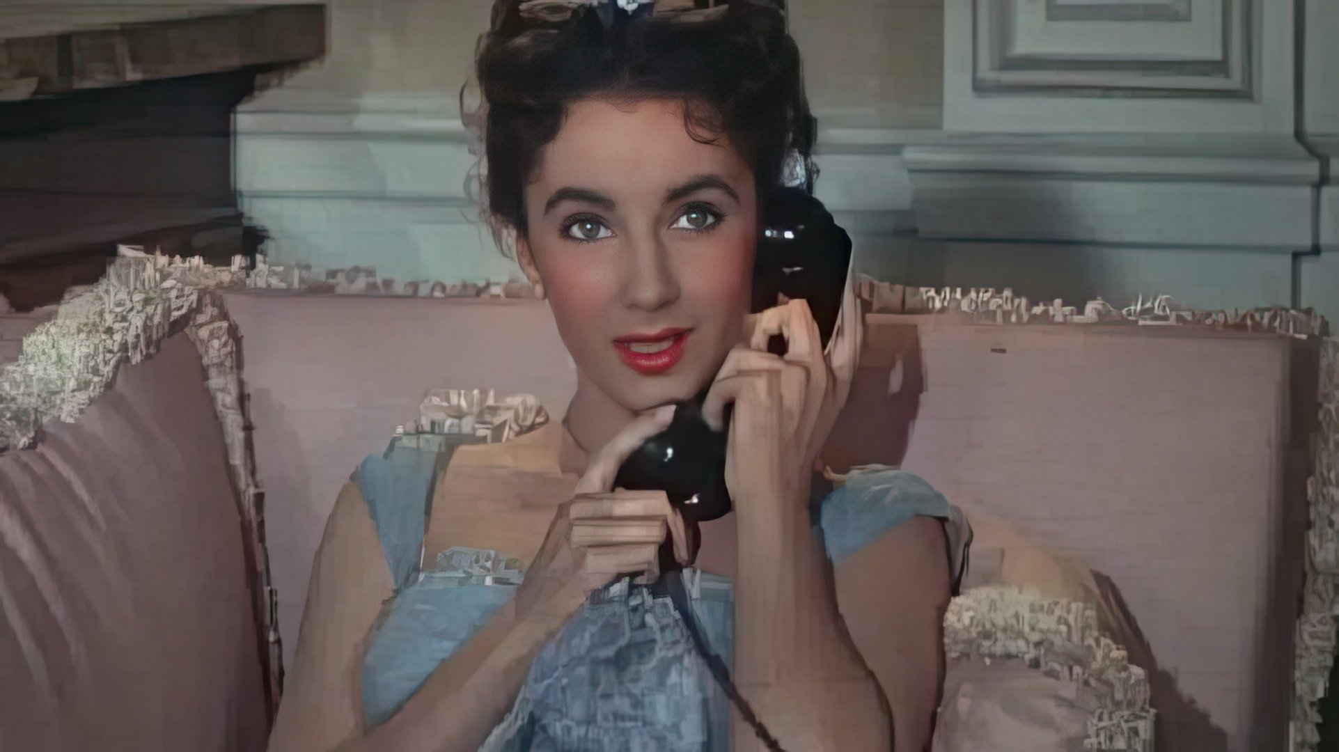 Una escena de la película 'A Date with Judy'