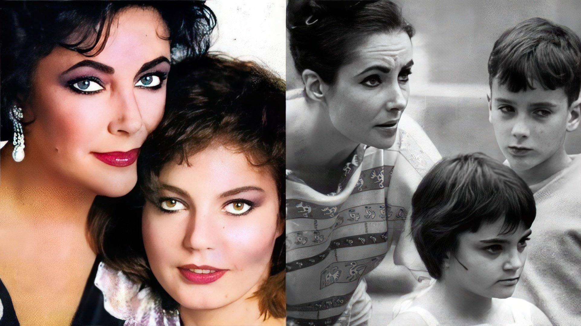 Elizabeth Taylor y su hija Lisa Todd