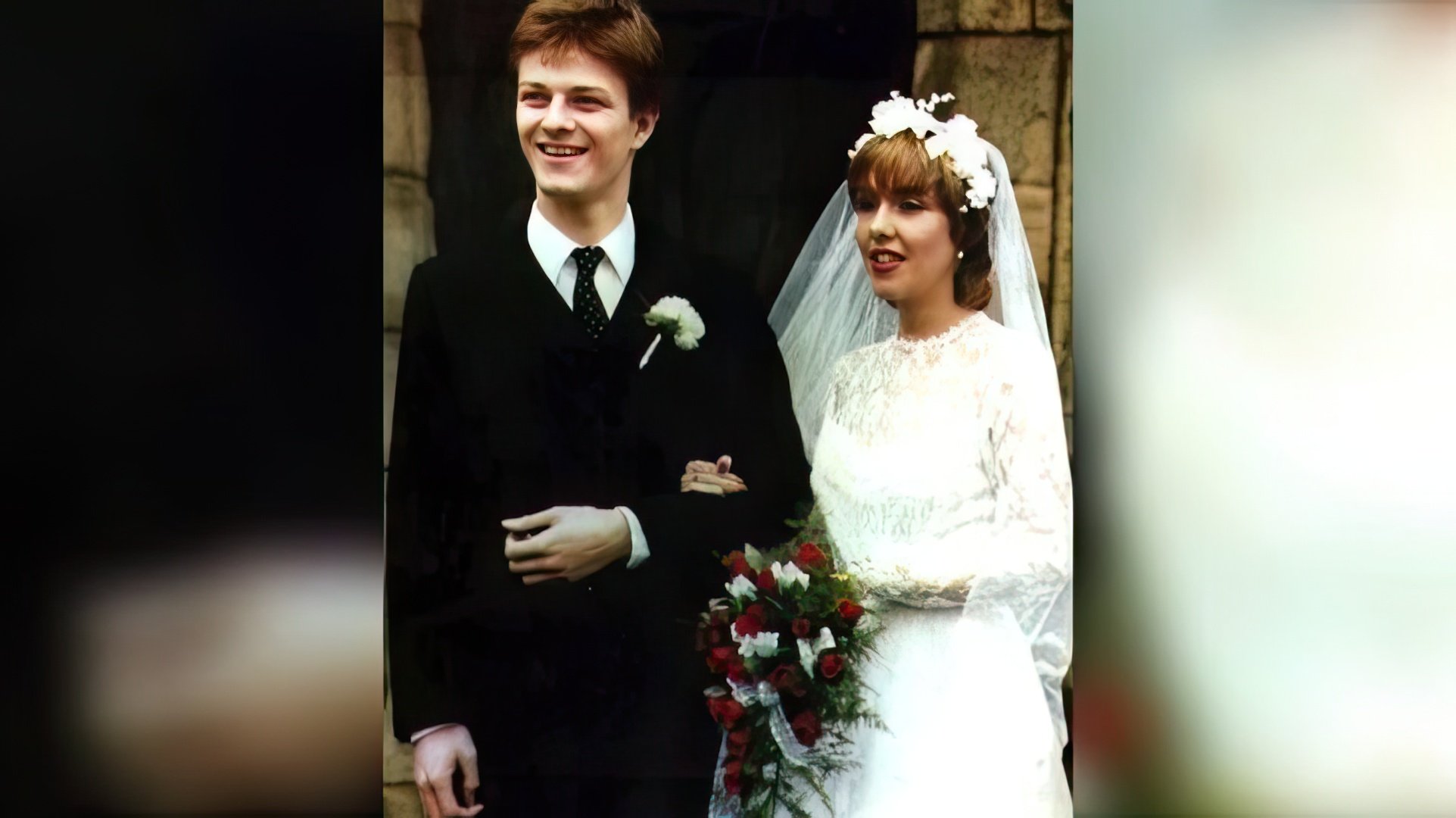 La boda de Sean Bean con Deborah James