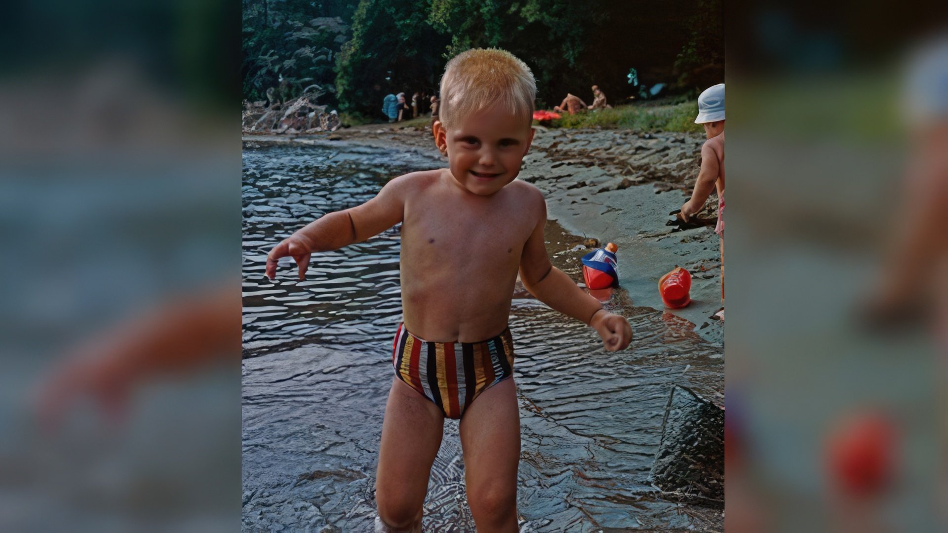 Dolph Lundgren de niño