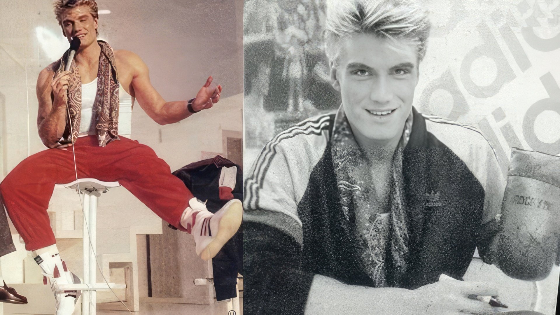 El joven Dolph Lundgren