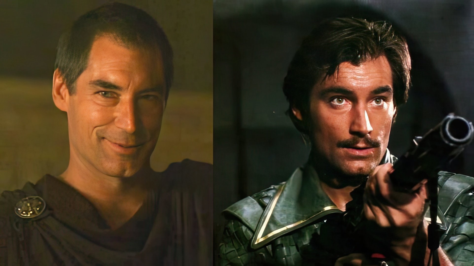 Timothy Dalton en 'Antony and Cleopatra' y 'Flash Gordon'