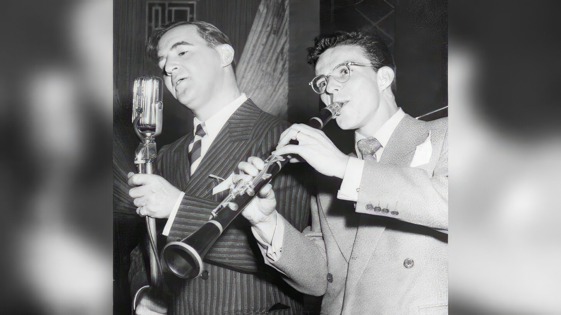Benny Goodman y Frank Sinatra