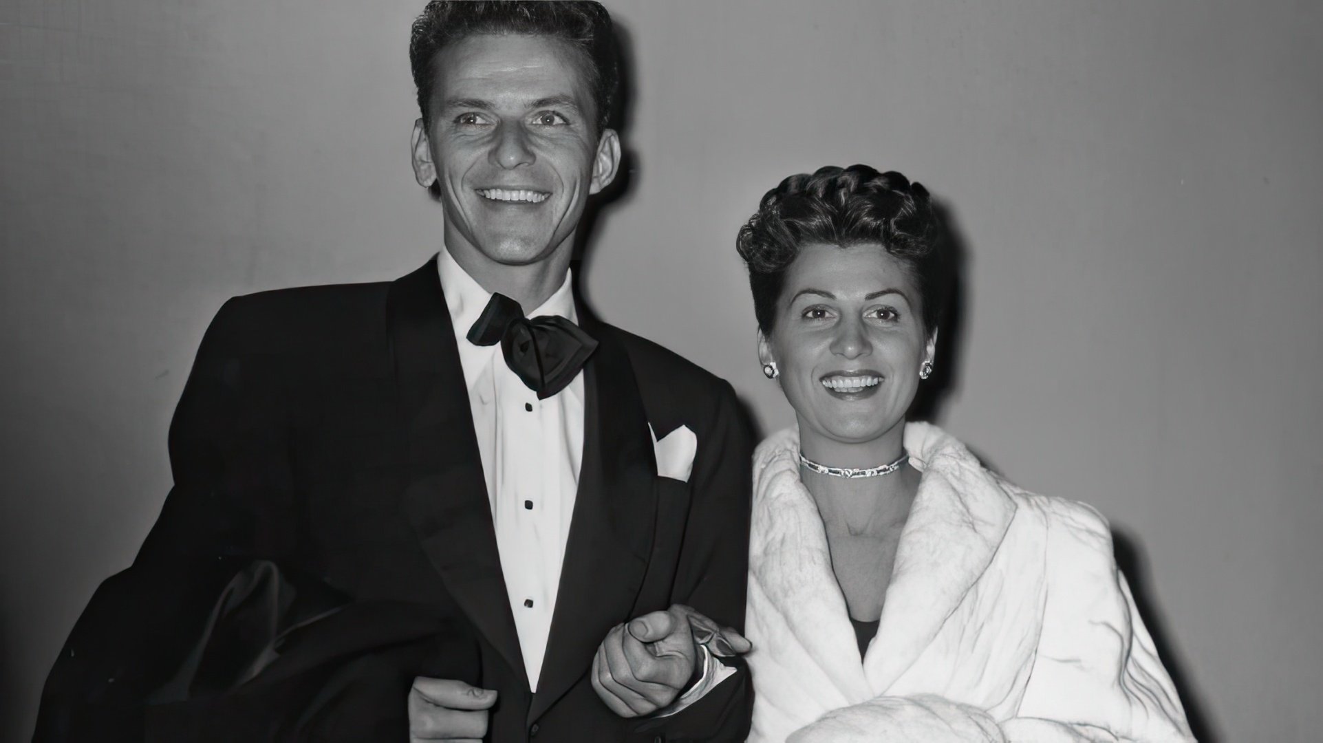 Frank Sinatra y su esposa Nancy