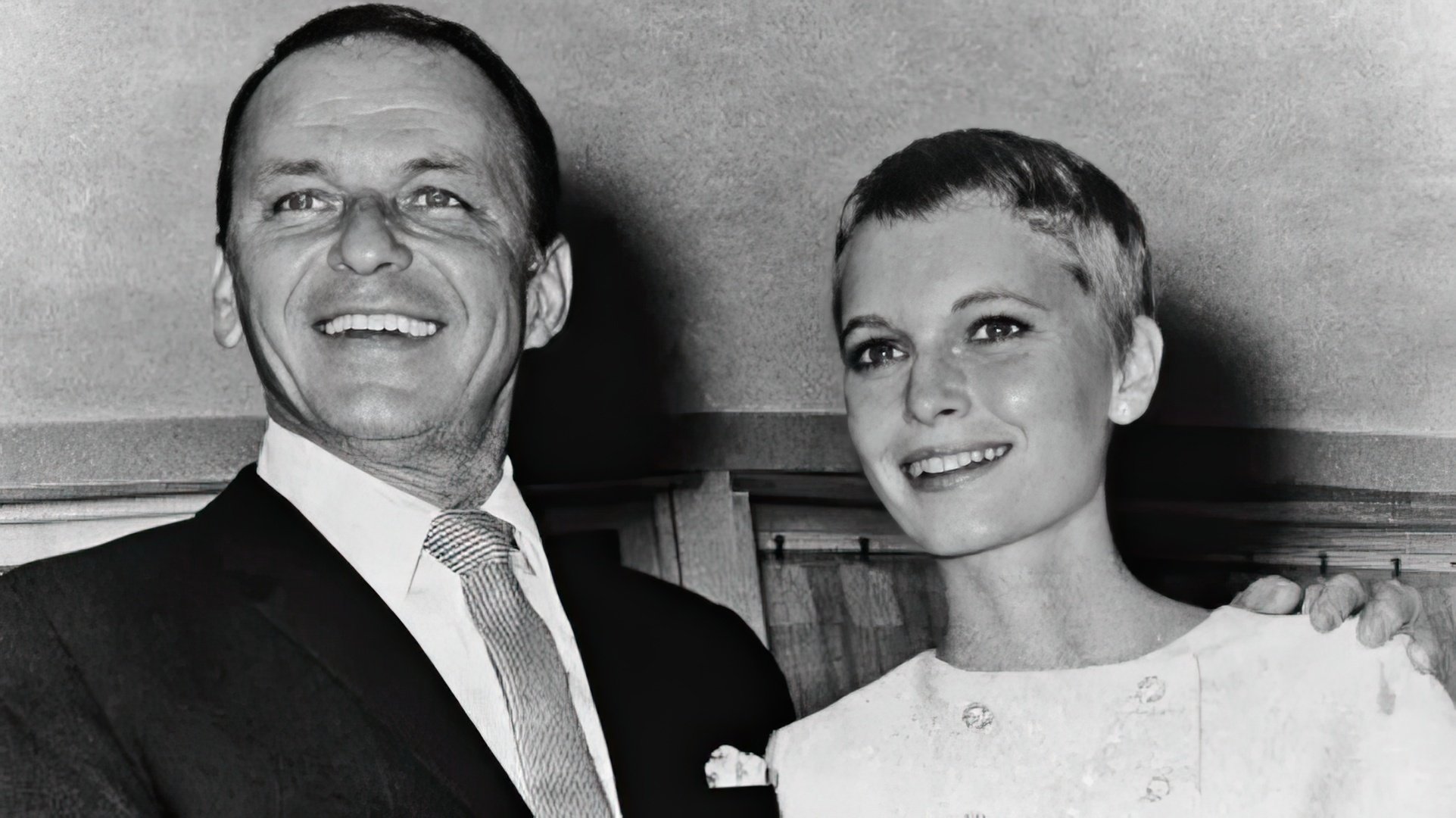Frank Sinatra y Mia Farrow