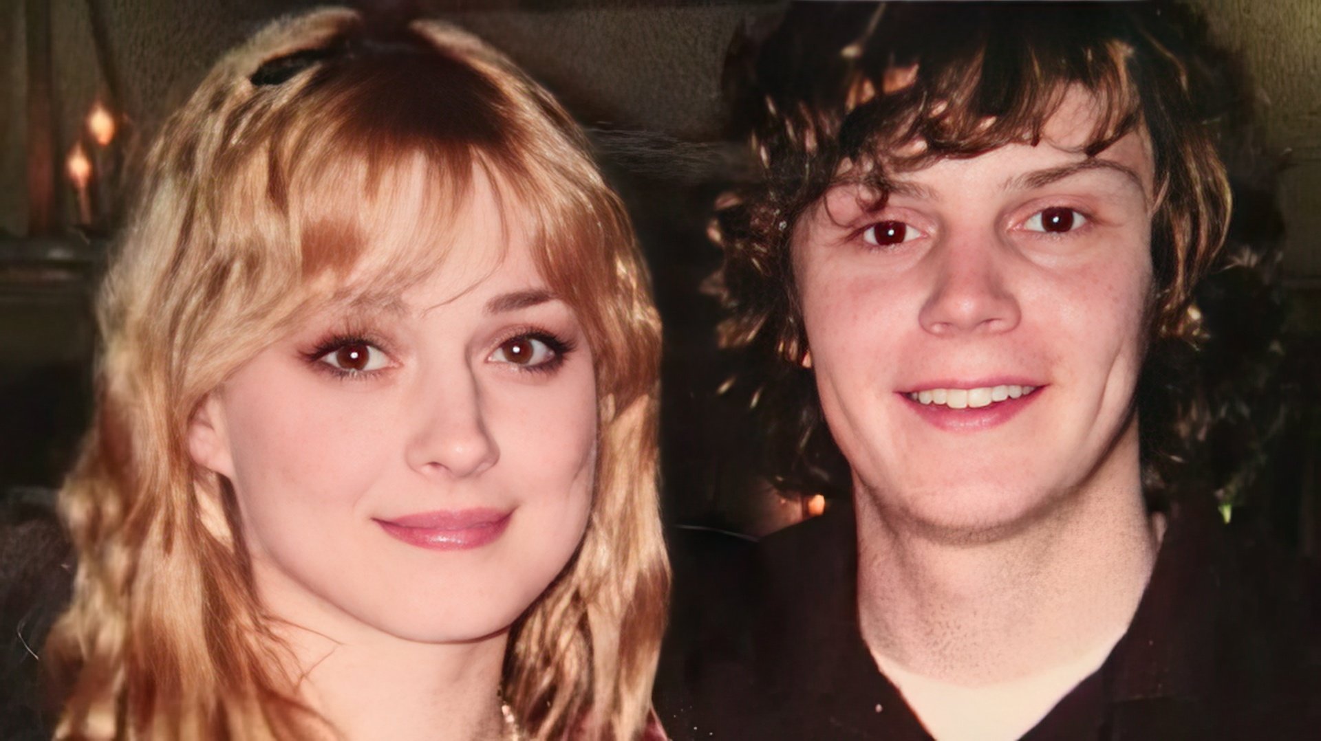 Evan Peters y Alexandra Breckenridge