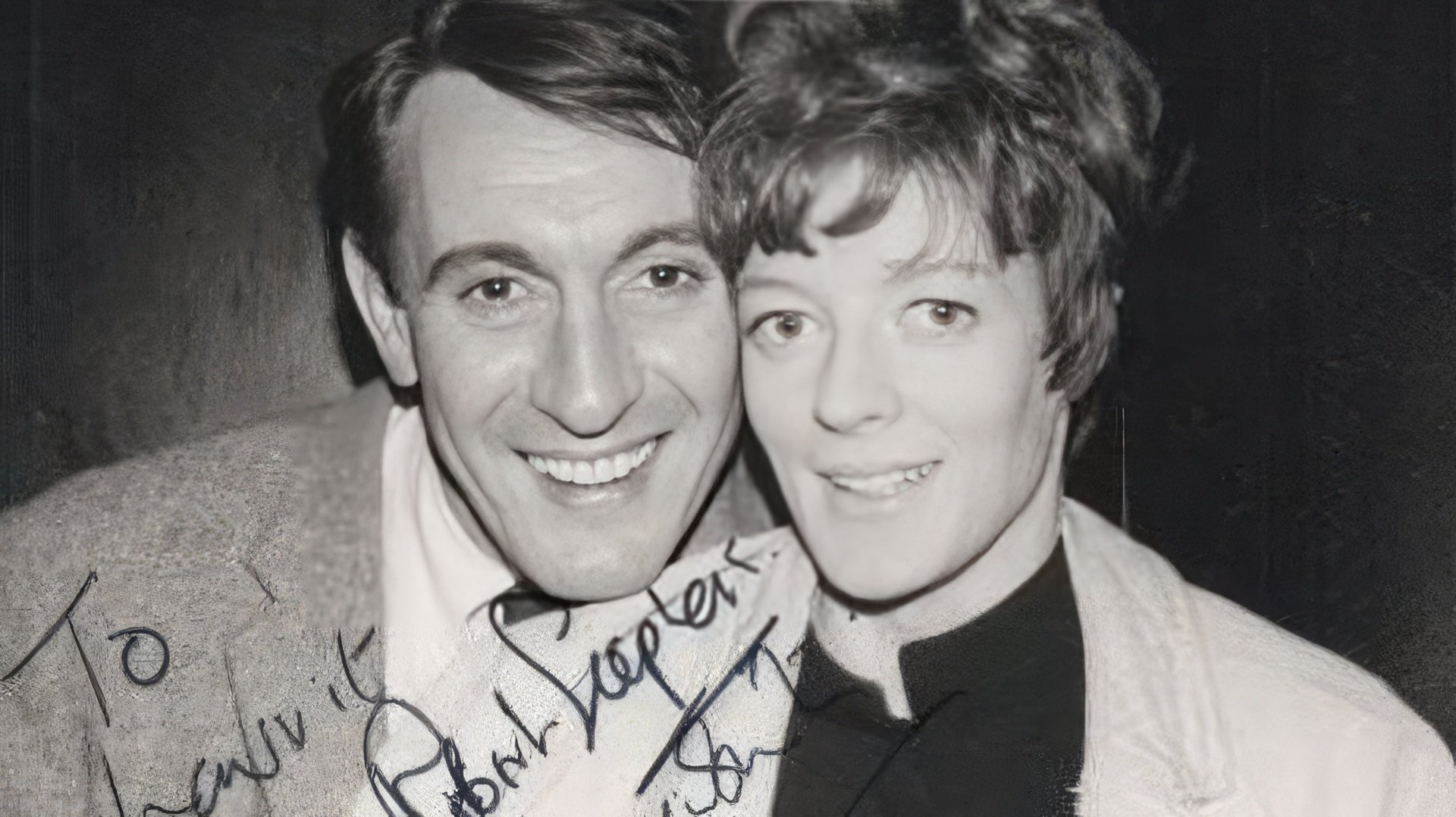 Maggie Smith y Robert Stephens