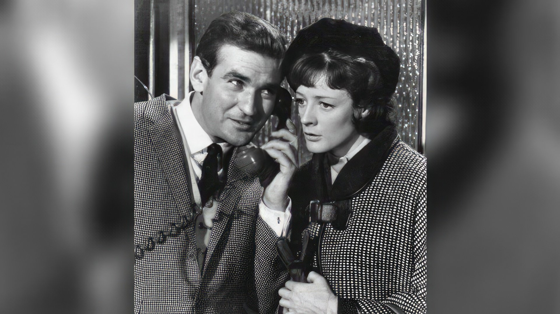 Maggie Smith y Rod Taylor en The V.I.P.s