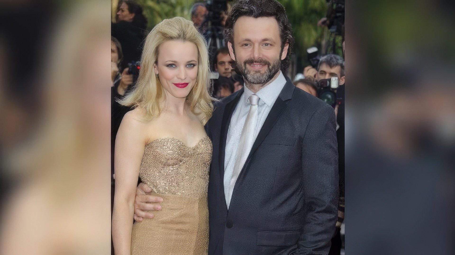 Michael Sheen y Rachel McAdams